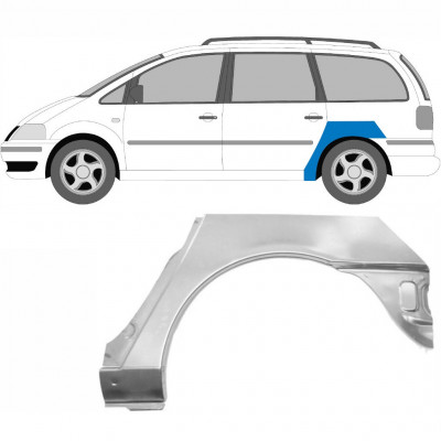 Reparaturni lim stražnjeg blatobrana za VW Sharan Ford Galaxy 2000-2010 / Lijevo 6600