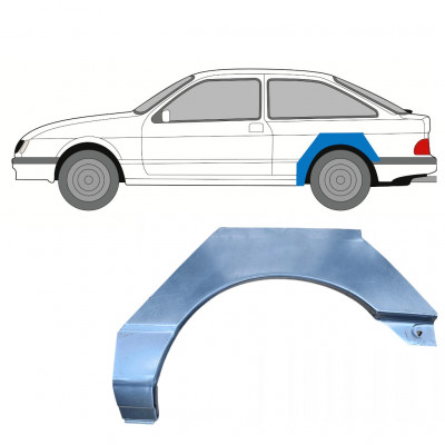 Reparaturni lim stražnjeg blatobrana za Ford Sierra 1982-1993 / Lijevo 7386