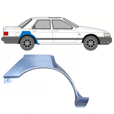 Reparaturni lim stražnjeg blatobrana za Ford Sierra 1982-1993 / Desno 7388