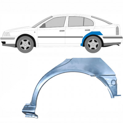 Reparaturni lim stražnjeg blatobrana za Skoda Octavia 1996-2010 / Lijevo 7003