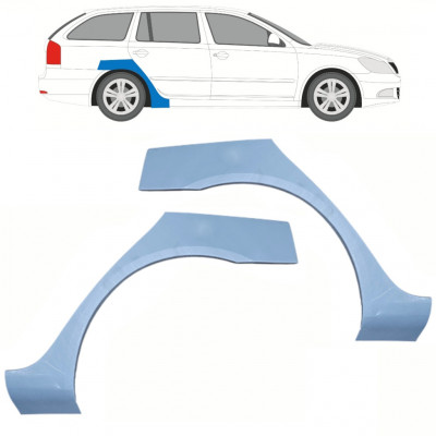 Reparaturni lim stražnjeg blatobrana za Skoda Octavia 2004-2013 / Lijevo+Desno / Set 10187