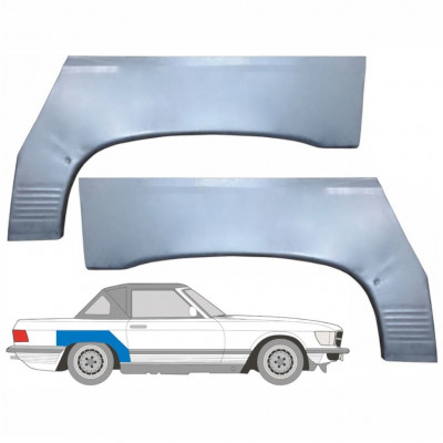 Reparaturni lim stražnjeg blatobrana za Mercedes Sl-class 1971-1989 / Lijevo+Desno / Set 10670