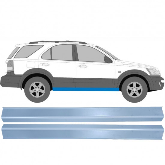 Lim praga za Kia Sorento 2002-2009 / Set 11939