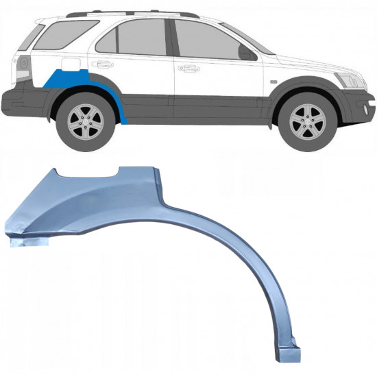 Reparaturni lim stražnjeg blatobrana za Kia Sorento 2002-2009 / Desno 5113