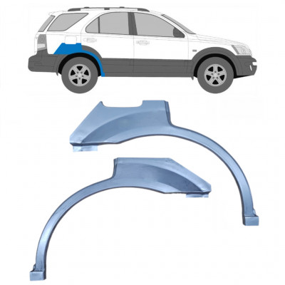 Reparaturni lim stražnjeg blatobrana za Kia Sorento 2002-2009 / Lijevo+Desno / Set 10012