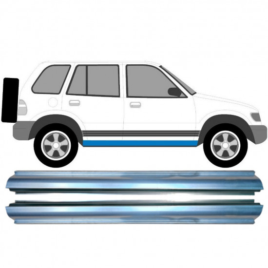 Lim praga za Kia Sportage 1994-2002 / Lijevo+Desno / Set 10443