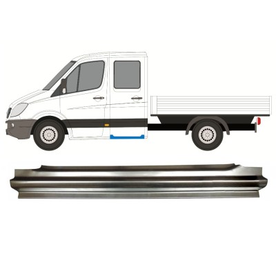 Stražnji lim praga za Mercedes Sprinter 2006-2018 / Lijevo / Dvostruka kabina 14567