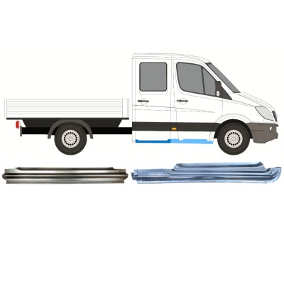 Set reparaturnih dijelova za Mercedes Sprinter 2006-2018 / Desno / Dvostruka kabina / 14732