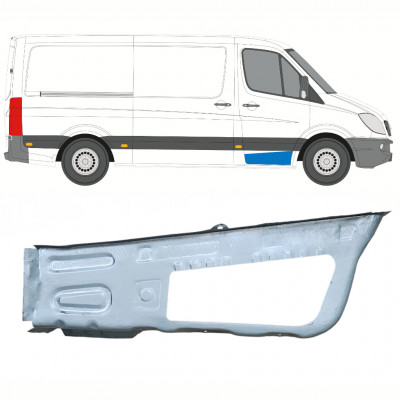 Reparaturni lim prednjeg stepenika za Mercedes Sprinter 2006 - / Desno 10206