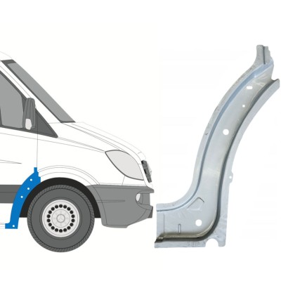 Unutarnji reparaturni lim prednjeg blatobrana za Mercedes Sprinter 2006-2018 / Desno 14722
