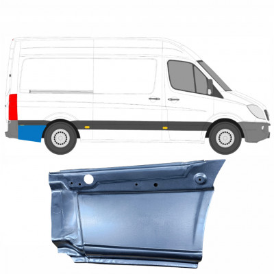 Reparaturni lim stražnjeg blatobrana za Mercedes Sprinter 2006- / MWB / Desno 5718