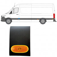 Bočna obloga prednjeg stupa sa svjetlom za Mercedes Sprinter 2018- / Lijevo / Set 12963