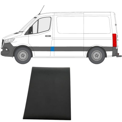 Obloga prednjeg stupa za Mercedes Sprinter 2018- / Lijevo 14886