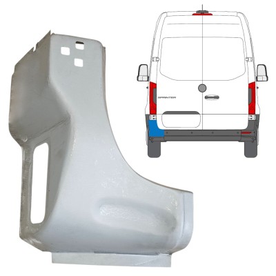 Reparaturni lim stražnjeg kuta za Mercedes Sprinter 2018- / Lijevo 14652