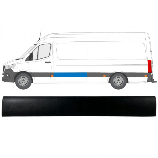 Bočna letvica za Mercedes Sprinter 2018- / Lijevo 12933