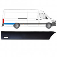 Bočna letvica stražnjeg blatobrana za Mercedes Sprinter 2018- / Desno 12942