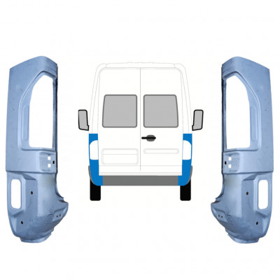 Reparaturni lim stražnjeg kuta za Mercedes Sprinter 1995-2005 / Lijevo+Desno / Set 10486