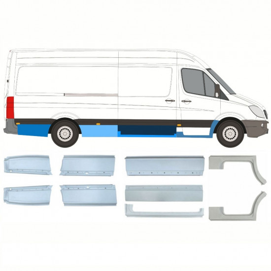 Set reparaturnih dijelova za Mercedes Sprinter 2006- / LWB /  11571