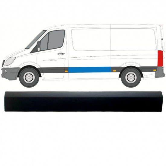 Bočna letvica za Mercedes Sprinter 2006- / Lijevo 7995