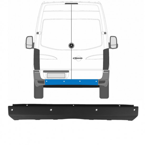 Stražnji branik s PDC-om za Mercedes Sprinter 2006-2018 8744