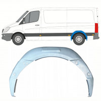 Unutarnji reparaturni lim stražnjeg blatobrana za Mercedes Sprinter 2006- / Lijevo 8554