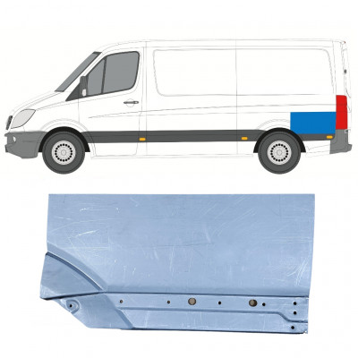 Reparaturni lim stražnjeg blatobrana za Mercedes Sprinter 2006- / Lijevo 11274