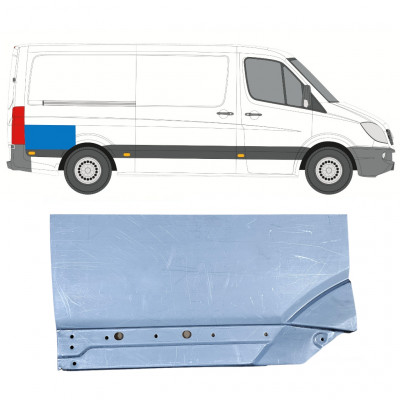 Reparaturni lim stražnjeg blatobrana za Mercedes Sprinter 2006- / Desno 11273