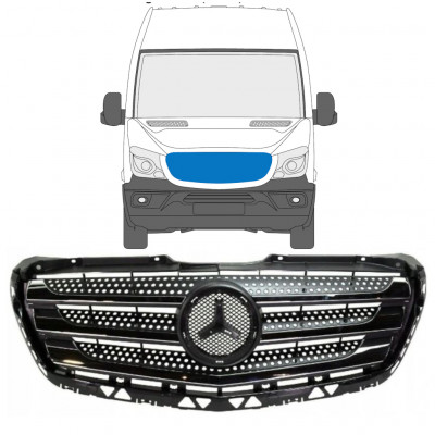 Rešetka za Mercedes Sprinter 2013-2018 8419