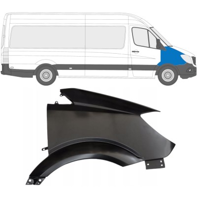 Prednji blatobran za Mercedes Sprinter 2006-2018 / Desno 14946