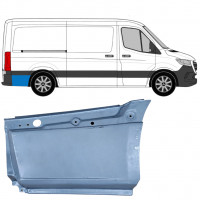 Donji dio reparaturnog lima stražnjeg blatobrana iza kotača za Mercedes Sprinter 2018- / SWB / MWB / Standard / Desno 8187