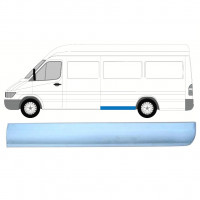 Donji prednji dio reparaturnog lima stražnjeg blatobrana za Mercedes Sprinter 1995- / LWB / Lijevo 8139