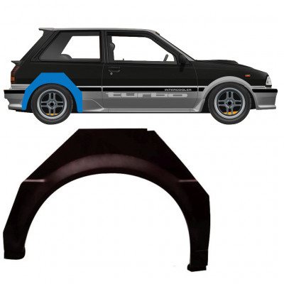 Reparaturni lim stražnjeg blatobrana za Toyota Starlet 1984-1989 / Desno 8151