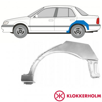 Reparaturni lim stražnjeg blatobrana za Nissan Sunny N14 1991-1994 / Lijevo 11053