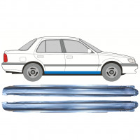 Lim praga za Nissan Sunny N14 1991-1994 / Lijevo+Desno / Set 11057