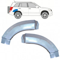 Stražnji dio reparaturnog lima stražnjeg blatobrana za Suzuki Grand Vitara 2005-2012 / Lijevo+Desno / Set 9888