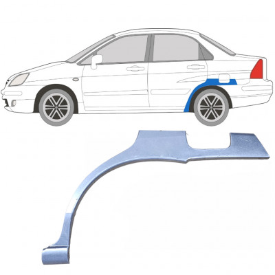 Reparaturni lim stražnjeg blatobrana za Suzuki Liana 2001-2007 / Lijevo 5204