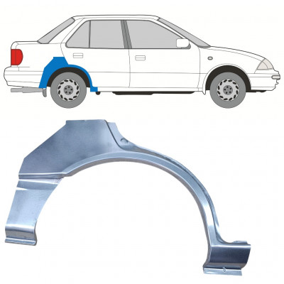 Reparaturni lim stražnjeg blatobrana za Suzuki Swift 1988-2004 / Desno / SEDAN 12767