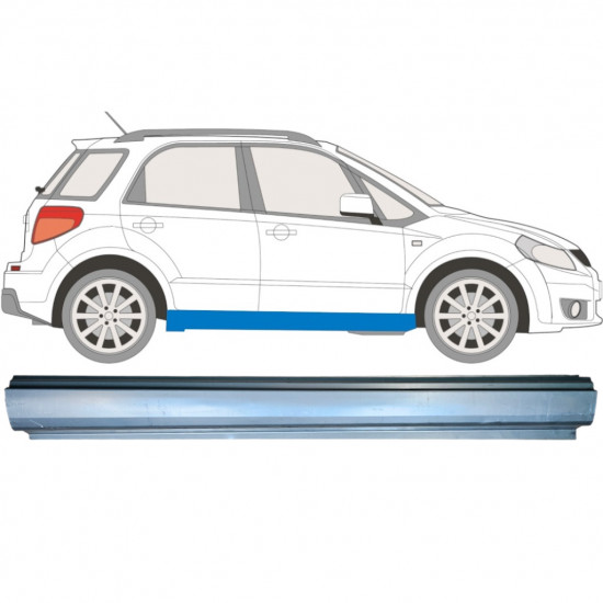 Lim praga za Fiat Sedici Suzuki Sx4 2006-2014 / Desno 6505