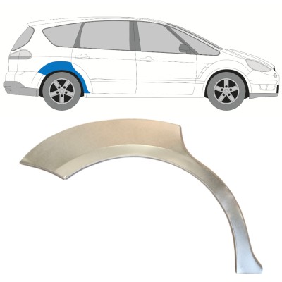 Reparaturni lim stražnjeg blatobrana za Ford S-MAX 2006-2015 / Desno 14764