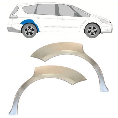 Reparaturni lim stražnjeg blatobrana za Ford S-MAX 2006-2015 / Lijevo+Desno / Set 14766
