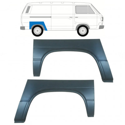 Reparaturni lim stražnjeg blatobrana za VW Transporter T3 1979-1992 / Lijevo+Desno / Set 9779