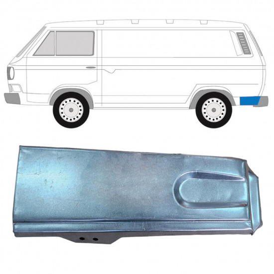 Reparaturni lim stražnjeg blatobrana za VW Transporter T3 1979-1992 / Lijevo 11632