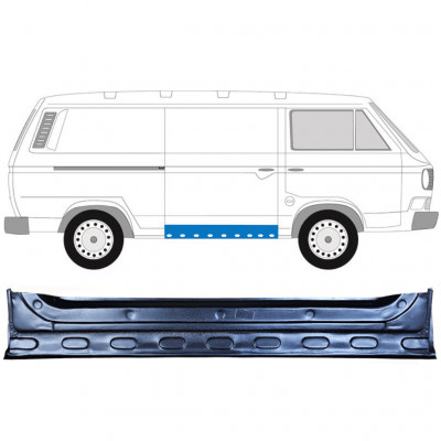 Unutarnji reparaturni lim kliznih vrata za VW Transporter T3 1979-1992 / Desno 11635