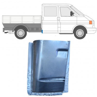 Reparaturni lim stražnjeg kuta za VW Transporter T4 1990-2003  Dvostruka kabina / Desno 11776