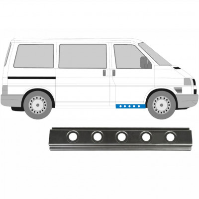 Unutarnji lim praga za VW Transporter T4 1990-2003 / Lijeva = Desna (simetrična) 9093