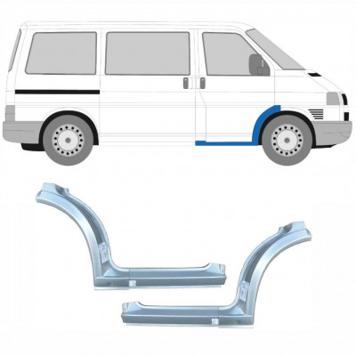 Lim praga + prednjeg blatobrana za VW Transporter T4 1996- / Lijevo+Desno / Set 10671