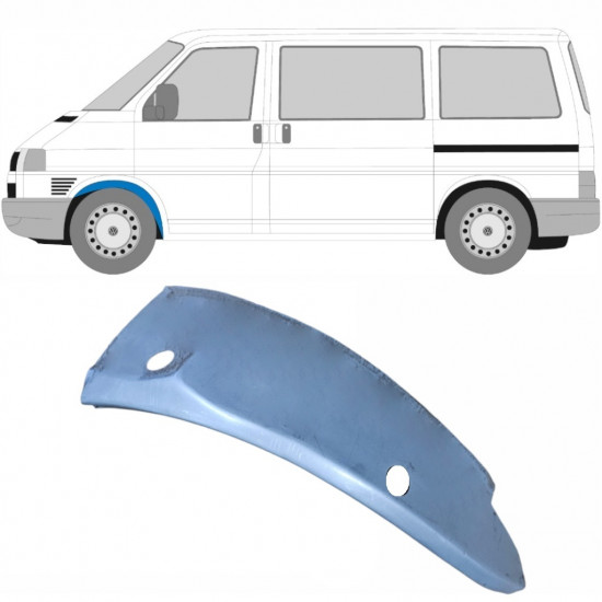 Unutarnji reparaturni lim prednjeg blatobrana za VW Transporter T4 1990-2003 / Lijevo 5965