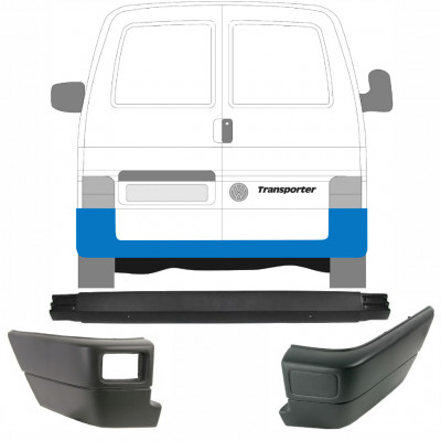 Stražnji branik za VW Transporter T4 1990-1996 / Set 10646