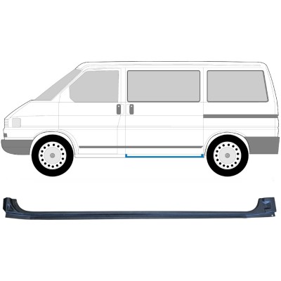 Lim praga kliznih vrata za Volkswagen Transporter T4 1990-2003 / Lijevo 14581