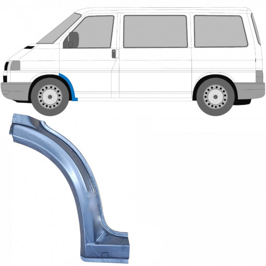 Reparaturni lim prednjeg blatobrana za VW Transporter T4 1990-2003 / Lijevo 5368